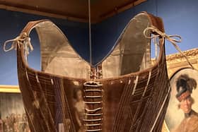 Corsets were hand-sewn and contained baleen from whale's mouths to keep their shape. Pic: Royal Collection Trust / © His Majesty King Charles III 2024.
