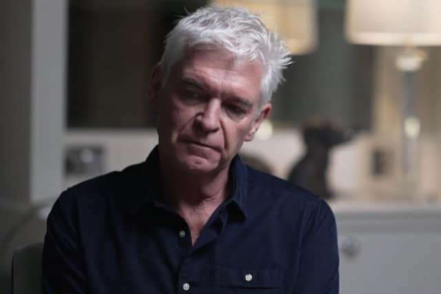 Phillip Schofield has said has 'lost everything' and sees 'nothing ahead' of him. Picture: BBC