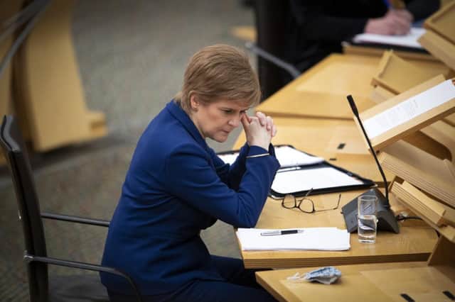 Nicola Sturgeon has said she did not mislead the Scottish Parliament around harassment complaints against Alex Salmond