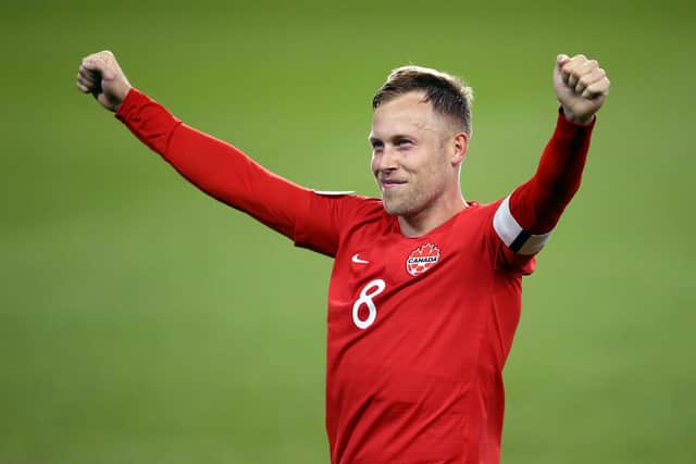 Scott Arfield has 19 Canada caps - the last in November last year (Photo by Vaughn Ridley/Getty Images)