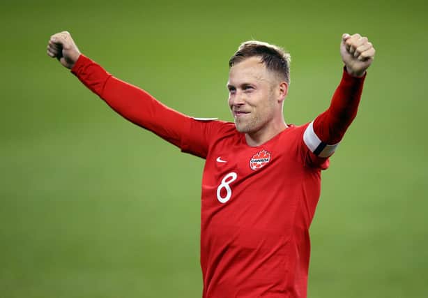Scott Arfield has 19 Canada caps - the last in November last year (Photo by Vaughn Ridley/Getty Images)