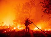 Wildfires, like this one in Madera County, California, are just one of an array of threats that are getting worse because of climate change (Picture: Josh Edelson/AFP via Getty Images)