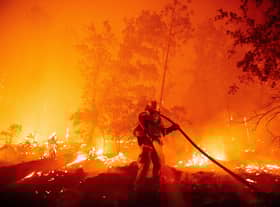 Wildfires, like this one in Madera County, California, are just one of an array of threats that are getting worse because of climate change (Picture: Josh Edelson/AFP via Getty Images)