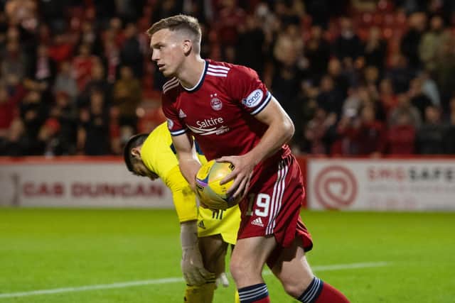 Aberdeen's Lewis Ferguson is a newcomer to the Scotland squad.