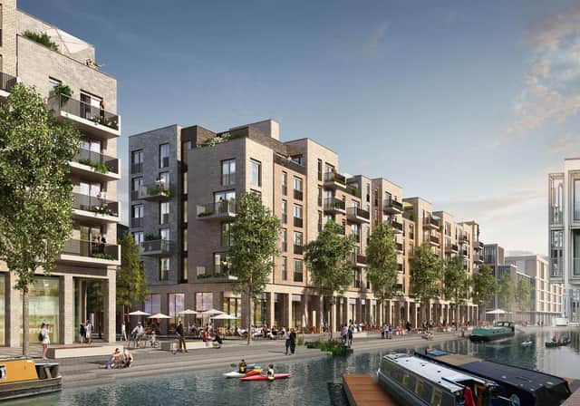 How the Fountainbridge site could look.
