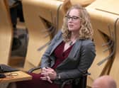 Scottish Green party co-leader Lorna Slater (Photo by Jane Barlow - WPA Pool/Getty Images)