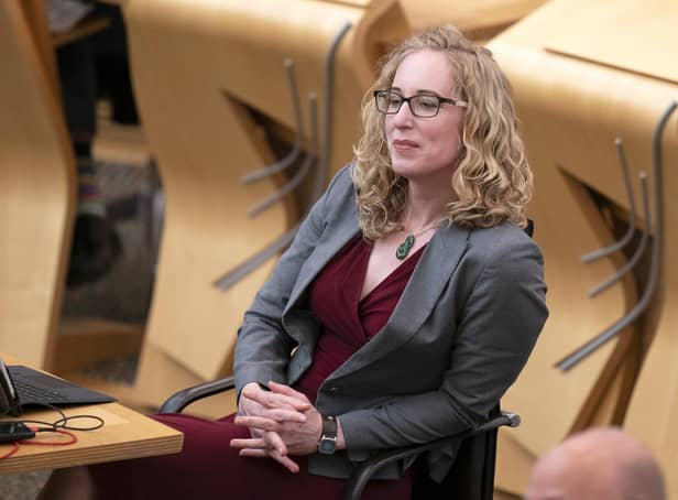 Scottish Green party co-leader Lorna Slater (Photo by Jane Barlow - WPA Pool/Getty Images)