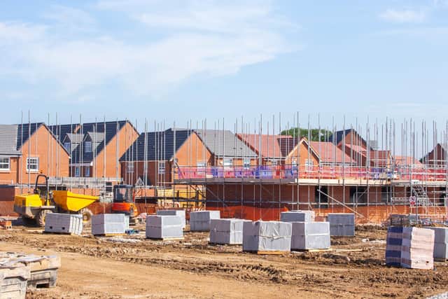 The number of new-build homes started in Scotland is declining across all sectors