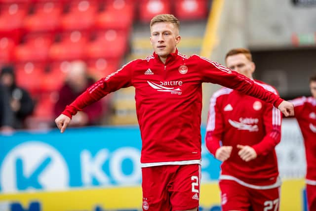 Aberdeen defender Ross McCrorie.