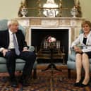 Nicola Sturgeon did not enjoy a good relationship with Boris Johnson.
