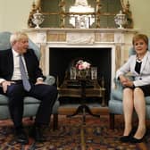 Nicola Sturgeon did not enjoy a good relationship with Boris Johnson.