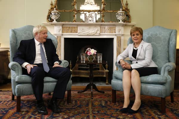 Nicola Sturgeon did not enjoy a good relationship with Boris Johnson.
