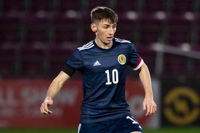 Scotland Under-21 internationalist Billy Gilmour.