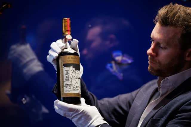 The Macallan 1926 at auction. Photo by Tristan Fewings/Getty Images