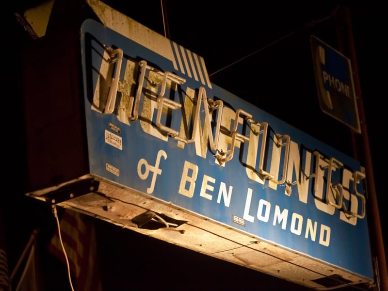 Inspired by the Ben Lomond mountain in Scotland, this Ben Lomond is found in Santa Cruz county, California. Nature Scot reports that it “derived its modern name from Ben Lomond, in Gaelic Beinn Laomainn 'beacon mountain'.” In Gaelic the word ‘Beinn’ is used to refer to hills but the Gaelic for ‘Lomond’ is usually linked to ‘leamhan’ which refers to Elm. A popular explanation for its other meaning is the Gaelic word ‘laom’ referring to a flame.