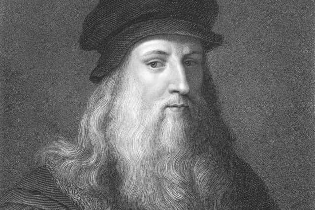 A picture of Leonardo Da Vinci, an Italian polymath of the High Renaissance who was active as a painter, draughtsman, theorist, engineer, scientist, sculptor and architect.