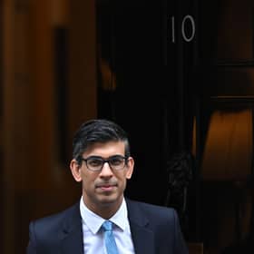 Prime Minister Rishi Sunak leaves 10 Downing Street in central London/ Picture: Justin Tallis/AFP via Getty Images