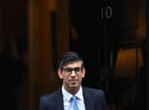Prime Minister Rishi Sunak leaves 10 Downing Street in central London/ Picture: Justin Tallis/AFP via Getty Images