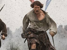 Sam Heughan as Jamie Fraser in Outlander (Starz)