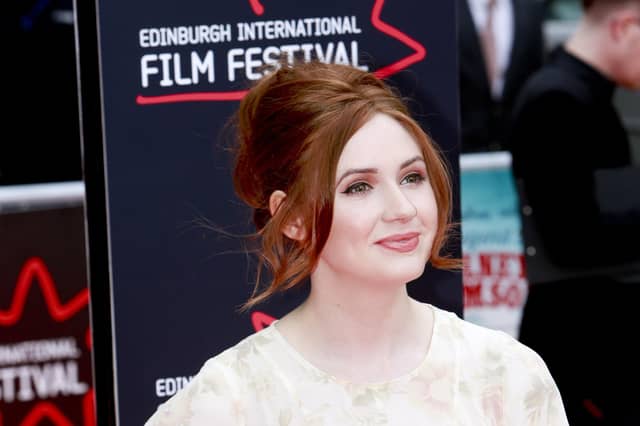Karen Gillan will become only the second woman to lead the Tartan Day parade through New York. Picture: Pako Mera