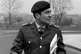 Colonel  Derek Wilford, pictured in March 1972, shortly after the Bloody Sunday Massacre (Picture: PA Photo)
