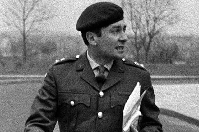 Colonel Derek Wilford, pictured in March 1972, shortly after the Bloody Sunday Massacre (Picture: PA Photo)