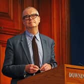 Chief scientific adviser Patrick Vallance at a press conference in London's Downing Street. Picture: Adrian Dennis/PA Wire
