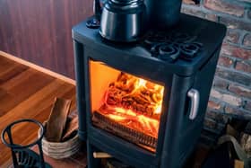 Wood burners and open fires are the second biggest source of small particle air pollution in the UK. Photo: Adobe