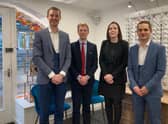 From left: Peter Telfer, Neil Gray, Linda Dempsey and Urquhart co-owner/operations director Alistair Duff. Picture: contributed.