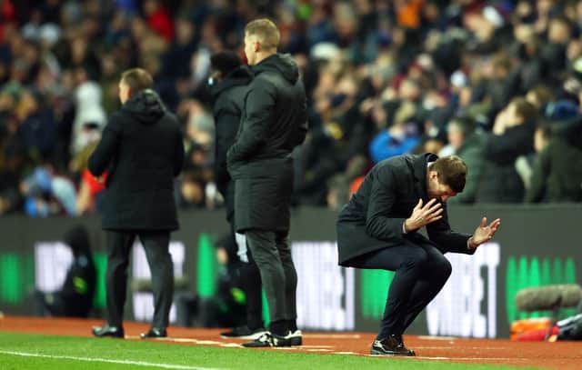 Aston Villa boss Steven Gerrard has been struck down by Covid once more.