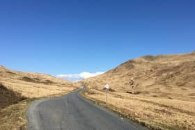 Dried-out fields on Isle of Mull. Photograph from Leslie Mabon's field work