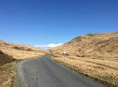 Dried-out fields on Isle of Mull. Photograph from Leslie Mabon's field work