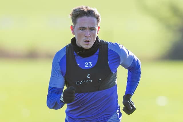 Hibs midfielder Scott Allan may miss the trip to Ross County due to illness. (Photo by Mark Scates / SNS Group)