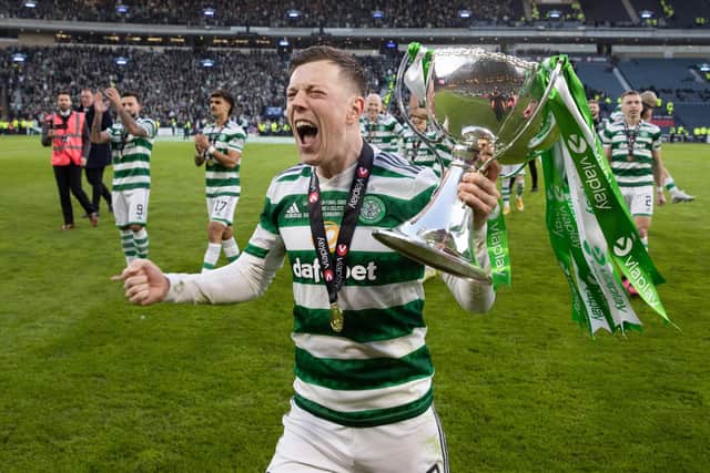 Callum McGregor won yet another final at Hampden Park with Celtic. (Photo by Alan Harvey / SNS Group)