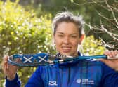 Team Scotland's Lisa Aitken has pulled out of the squash singles at Birmingham 2022 in order to focus her medal hopes on the doubles. Pic: Jeff Holmes/PA Wire.