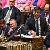 Prime Minister Rishi Sunak speaking during Prime Minister's Questions in the House of Commons. Picture: UK Parliament/Jessica Taylor/PA Wire