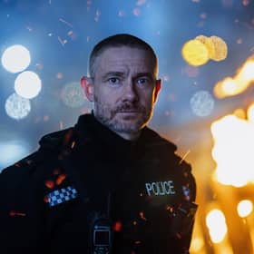 Martin Freeman in The Responder. Picture: Rekha Garton