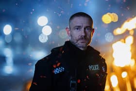 Martin Freeman in The Responder. Picture: Rekha Garton