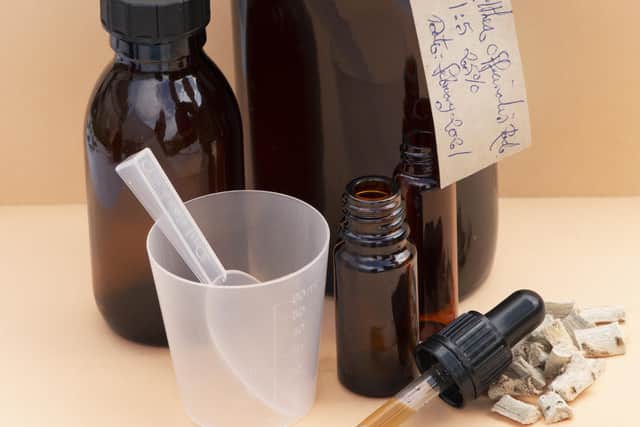 Alcoholic extracts and tinctures in modern day herbology.