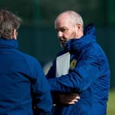 Scotland Manager Steve Clarke has included FOUR goalkeepers among his 28-man squad for next month's matches. (Photo by Ross Parker / SNS Group)