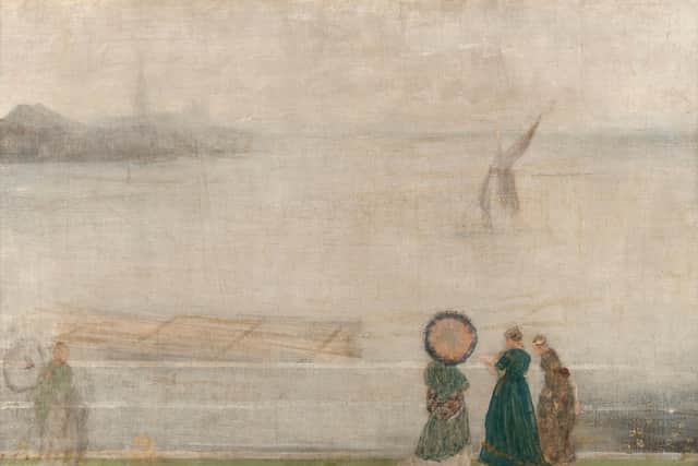 Battersea Reach from Lindsey Houses, 1864, by James Abbott McNeill Whistler PIC: The Hunterian, University of Glasgow