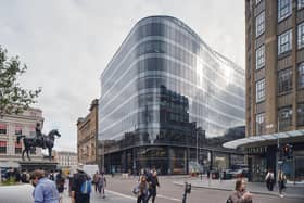 The move sees Hitachi Energy lease the top floor at the landmark 110 Queen Street building in Glasgow city centre.