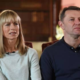 File photo dated 30/4/2107 of Madeleine McCann's parents, Kate and Gerry McCann, who have lost the latest stage of their legal battle over comments made by retired Portuguese detective Goncalo Amaral. Lawyers for the couple had argued that Portuguese authorities had breached their right to a private and family life in the way the courts there dealt with their libel claims against Mr Amaral. Issue date: Tuesday September 20, 2022.