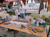 Finley Milner, HC-One Scotland's Area Director, at last year's Glasgow Pride