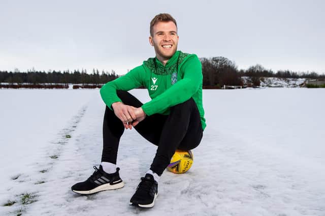 Chris Cadden happy to be back in Scottish football but he knows Rangers game will be  tough test after cup disappointment. Photo by Ross MacDonald / SNS Group