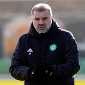 Celtic manager Ange Postecoglou will take charge of his 50th match at Livingston on Sunday.  (Photo by Alan Harvey / SNS Group)