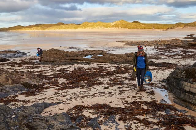 Joan D’Arcy is the founder of Plastic@Bay in Durness, North-west Scotland. Picture: contributed.