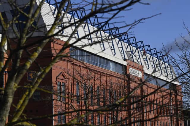 Rangers are due to host Celtic at Ibrox on Sunday.