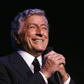 Tony Bennet performs at the Royal Albert Hall on April 29, 2007  (Photo by Jo Hale/Getty Images)