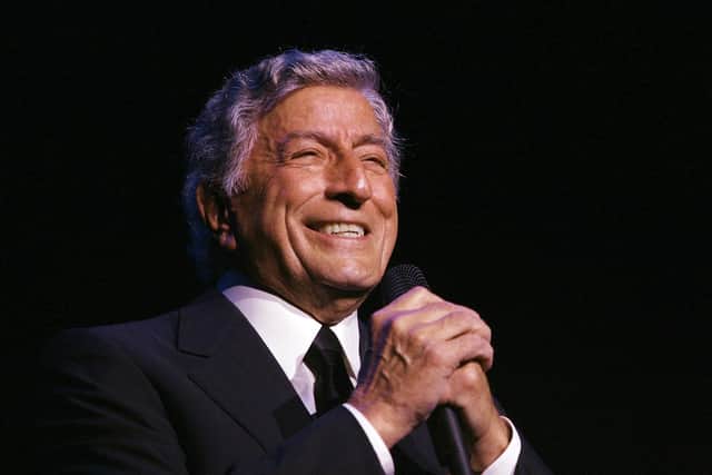 Tony Bennet performs at the Royal Albert Hall on April 29, 2007 (Photo by Jo Hale/Getty Images)